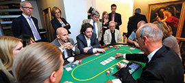 Organise a casino event